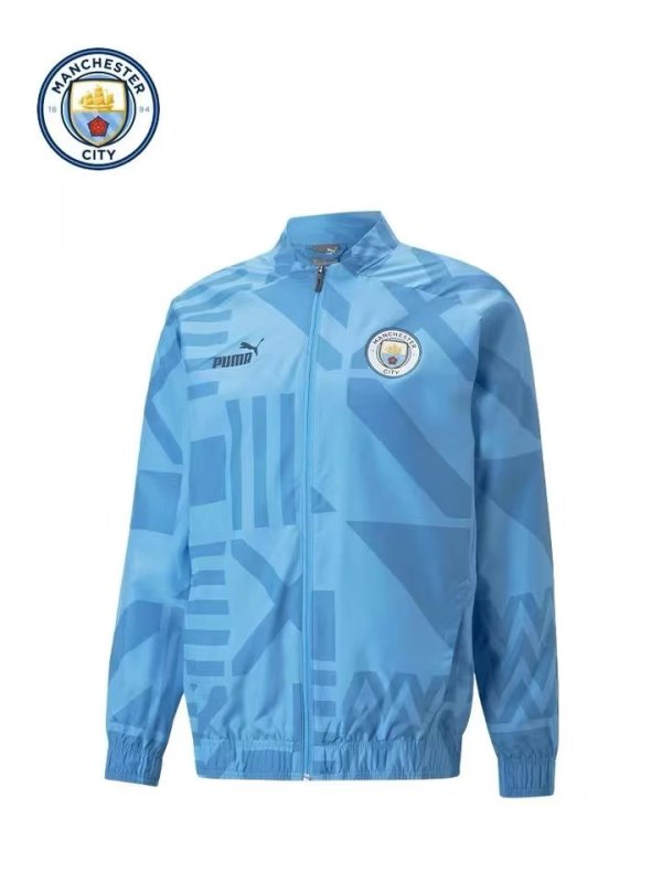 23/24 Manchester City Blue Windbreaker