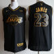 NBA Laker 23 black gold 1:1 Quality