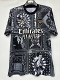Arsenal Grey Fans 1:1 Quality Pre-Match Shirt 23/24