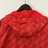 23/24 Flamengo Red Windbreaker