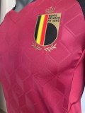 Belgium Home Player 1:1 Quality Soccer Jersey 24/25