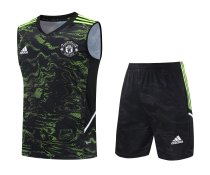 23/24 Manchester United Green 1:1 Quality Training Vest(A-Set) 23/24 Manchester United Green 1:1 Quality Training Vest(A-Set)