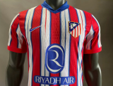 24/25 Atletico Madrid Home Player Version Soccer Jersey