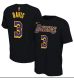 NBA Laker black DAVIS#3 1:1 Quality