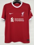 23/24 Liverpool Home Red Fans 1:1 Quality Soccer Jersey