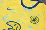 22/23 Chelsea Vest Training Suit Kit Yellow 1:1 Quality Training Jersey