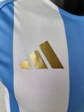 Argentina Home Blue And White Player 1:1 Quality Soccer Jersey 24/25