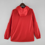 2022 Chile Red Windbreaker