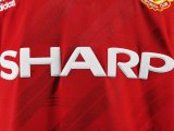 1986 Manchester United Home 1:1 Quality Retro Soccer Jersey