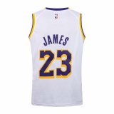 NBA Laker white James No.23 1:1 Quality