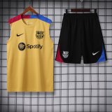 Barcelona  Yellow 1:1 Quality Training Vest（A-Set）24/25