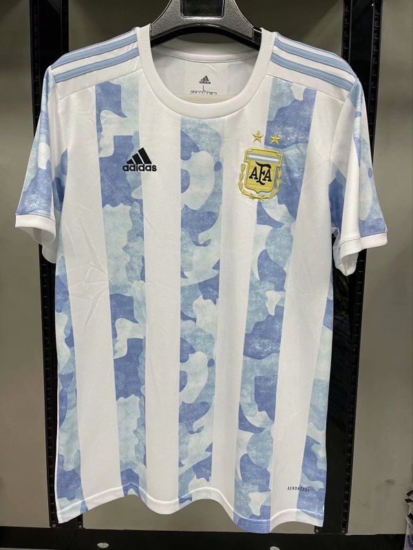 Argentina Home Fans 1:1 Quality Soccer Jersey 20/21