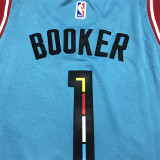Suns BOOKER #1 Blue City Edition 1:1 Quality NBA Jersey 22/23