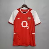 2002-2004 Arsenal Home 1:1 Quality Retro Soccer Jersey