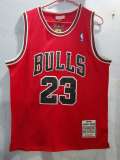 NBA Mitchell & Ness bull 23 red 1:1 Quality