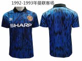 Manchester United Away 1:1 Quality Retro Soccer Jersey 1992/1993