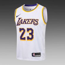 NBA Laker white James No.23 1:1 Quality
