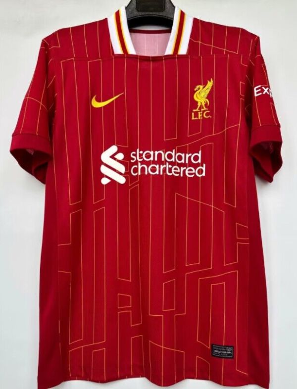 24/25 Liverpool Home Red Fans 1:1 Quality Soccer Jersey