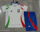 Italy Away Kids Soccer Jersey 24/25