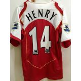 2004-2005 Arsenal Home Fans 1:1 Quality Retro Soccer Jersey