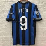 2009/2010 Inter Milan Home Fans 1:1 Quality Retro Soccer Jersey