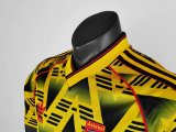 1991-1993 Arsenal Away 1:1 Quality Retro Soccer Jersey