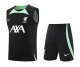 Liverpool Black 1:1 Quality Training Vest（A-Set）23/24