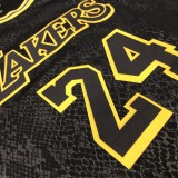 NBA Laker crew black snake 24 Kobe with chip 1:1 Quality