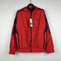 Adidas Red New Windbreaker 2023