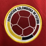 1990 Colombia Away Fans 1:1 Quality Retro Soccer Jersey