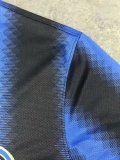 2010-2011 Inter Milan Home Long Sleeve 1:1 Retro Soccer Jersey