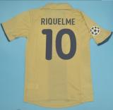 2001-2002 Barcelona Away 1:1 Quality Retro Soccer Jersey