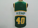 NBA Supersonic retro 40 Sean Camp Green 1:1 Quality