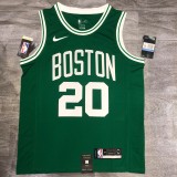 NBA Celtics Retro Green 20 Ray Allen with chip 1:1 Quality