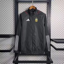 Argentina Black Windbreaker 23/24