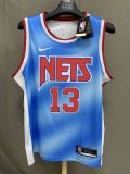 NBA Nets Harden No.13 1:1 Quality