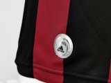 2009/2010 AC Milan Home Long Sleeve 1:1 Quality Retro Soccer Jersey