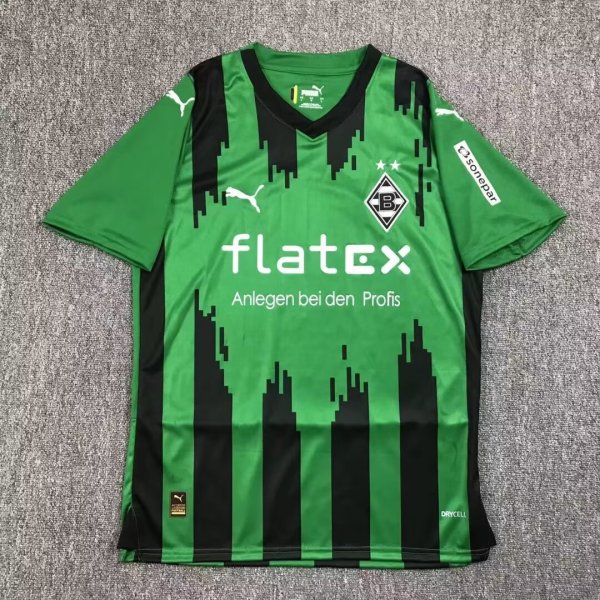 Monchengladbach Away Green Fans 1:1 Quality Soccer Jersey 23/24