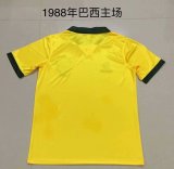 Brazil Home 1:1 Quality Retro Soccer Jersey 1988