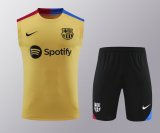 Barcelona  Yellow 1:1 Quality Training Vest（A-Set）24/25