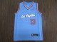 NBA New clipper Latin 13 George light blue 1:1 Quality