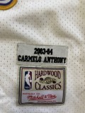 NBA Nuggets # 15 Anthony snow mountain white top Mesh Jersey 1:1 Quality
