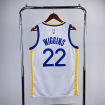 2023 NBA Golden State Warriors White WIGGINS#22 Men Jersey Top Quality Hot Pressing Number And Name 2023 NBA Golden State Warriors White WIGGINS#22 Men Jersey Top Quality Hot Pressing Number And Name