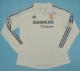 2002/2003 Real Madrid Home Long Sleeve 1:1 Quality Retro Soccer Jersey