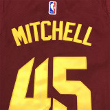 22-23 Cleveland Cavaliers MITCHELL #45 Red 1:1 Quality NBA Jersey