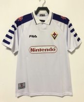 1998-1999 Fiorentina Away Fans 1:1 Quality Retro Soccer Jersey 1998-1999 Fiorentina Away Fans 1:1 Quality Retro Soccer Jersey
