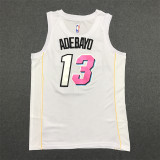 Heat Adebayo #13 White City Edition 1:1 Quality NBA Jersey 22/23