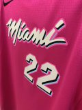 NBA Heat Pink Butler No. 22 1:1 Quality