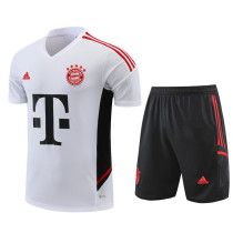 22/23 Bayern Munich Training Kit White 1:1 Quality Training Jersey