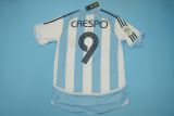 Argentina Home Fans 1:1 Quality Retro Soccer Jersey 2006/2007